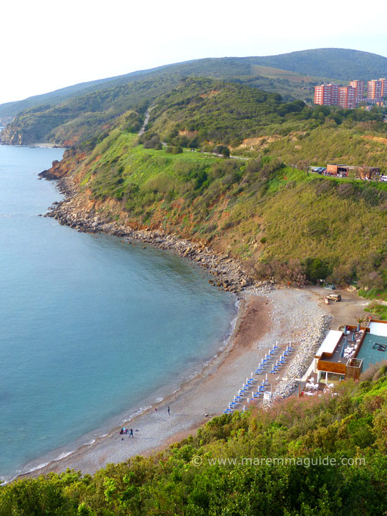 Cala Moresca Piombino beach