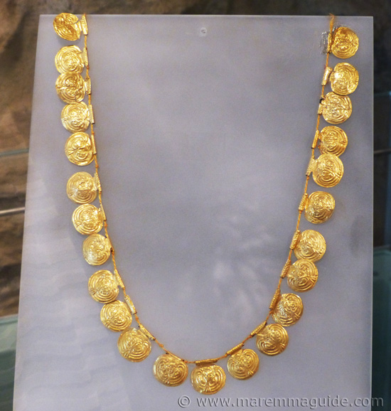 The Vetulonia Museum: where all that glitters is gold!