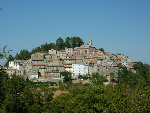 Gerfalco, Montieri in Maremma Tuscany