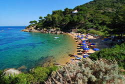 Cala delle Caldane Isola del Giglio Maremma Italy